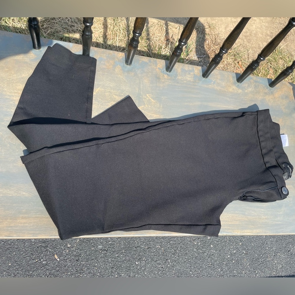 Banana republic black cropped pants